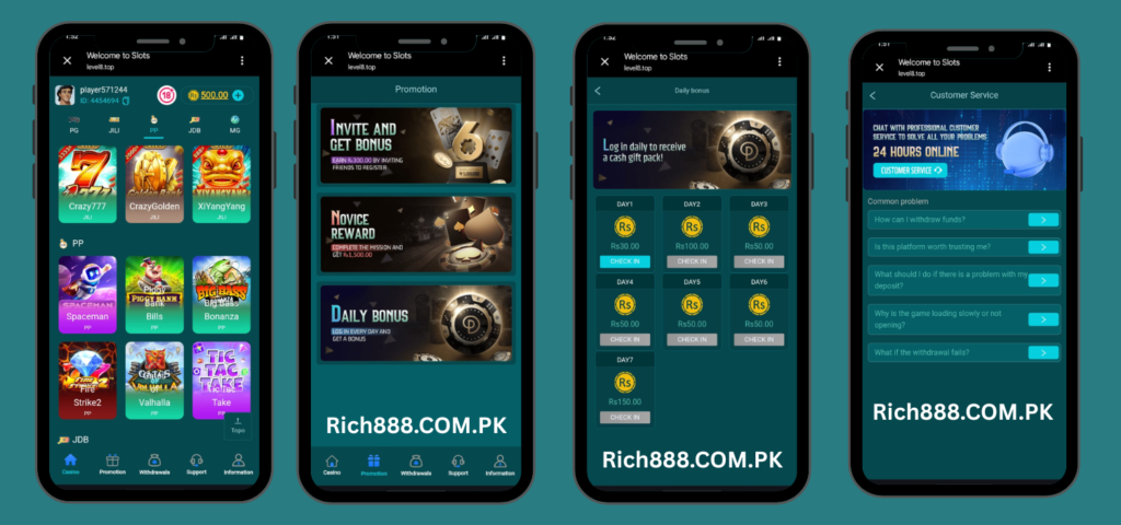 Understanding the Rich888 Game Structure